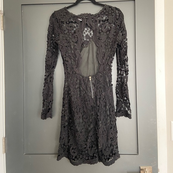 Fashion Nova Coquette Lace Dress. Size Small - Picture 4 of 7